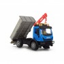 Žaislinis sunkvežimis 29 cm su kranu ir 2 rūšiavimo konteineriais | Iveco | Recycling Conteiner Set | Dickie 3836003